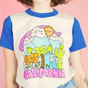 Big Bud Press Ringer T-Shirt California Tee XL HTF Price Firm Thank you